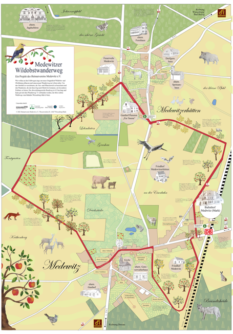 Wildobstwanderweg Medewitz
